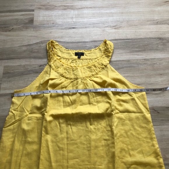 Talbots Yellow Ruffled Tank Top - Picture 5 of 6